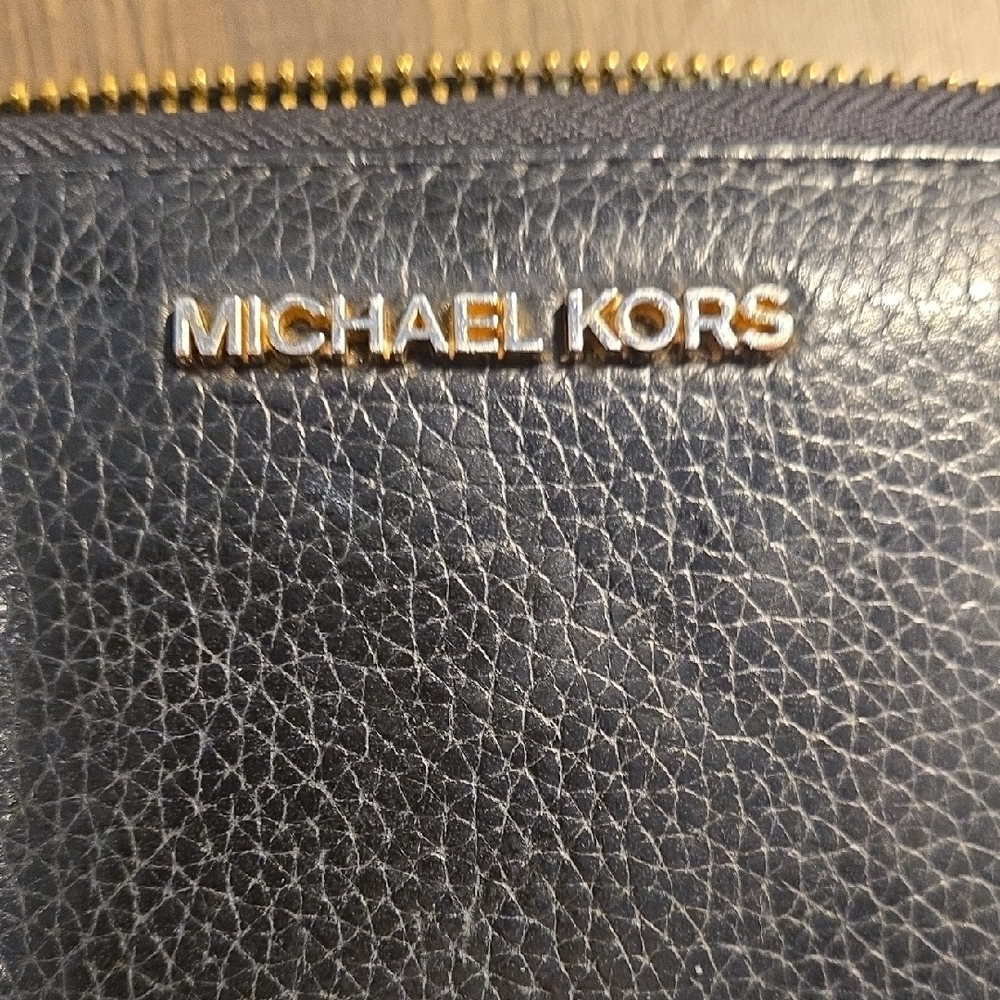 Michael Kors Textured Black Wallet - Picture 2 of 4